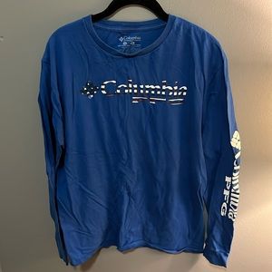 Columbia PFG Long Sleeve Tee Shirt L Large
